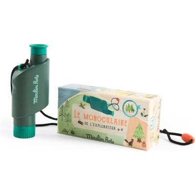 Monoculaire de l'explorateur Le jardin du Moulin - Moulin Roty