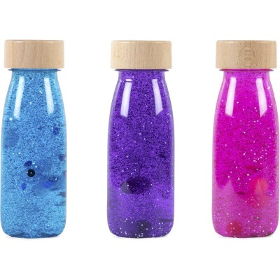 3 bouteilles sensorielles magic - 0 à 3 ans - Petit Boum