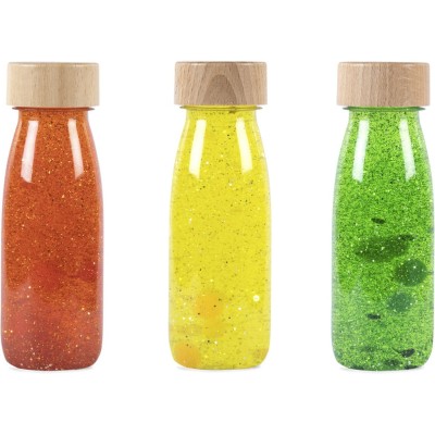 3 bouteilles sensorielles twilight - 0 à 3 ans - Petit Boum