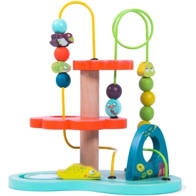 Boulier en bois bébé dans la Jungle - Moulin Roty