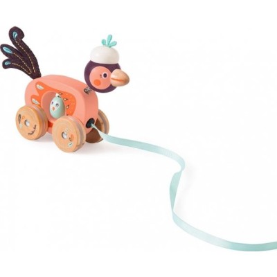 Jouet en bois à tirer Oiseau - Moulin Roty