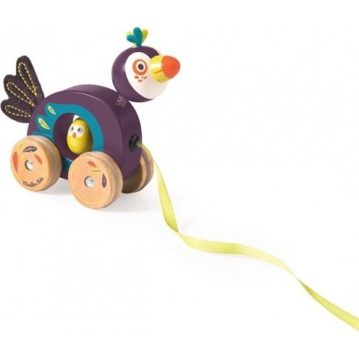 Jouet en bois à tirer Toucan - Moulin Roty