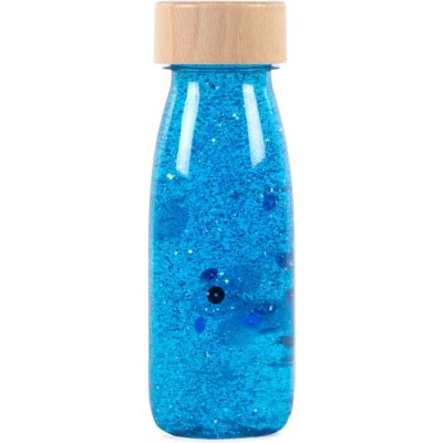Bouteille sensorielle float bleu - 0 à 3 ans - Petit Boum