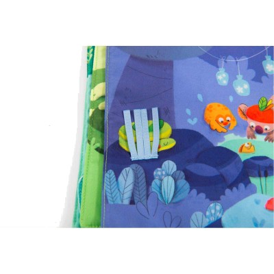 Grand Livre d'éveil en tissu Dans la jungle - Moulin Roty