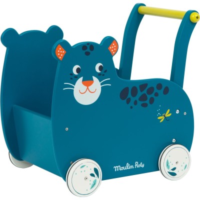 Chariot de marche panthère - Moulin Roty