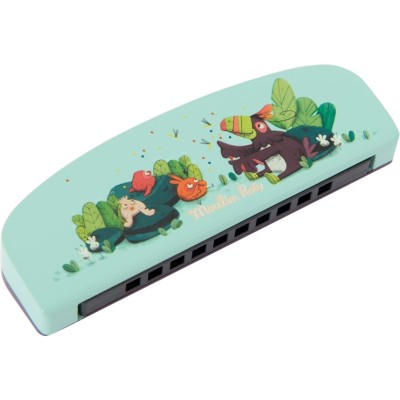 Harmonica Bois Enfant Dans la Jungle - Moulin Roty