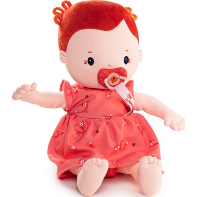 Poupée chiffon Rousse Rose Lilliputiens