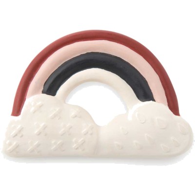 Anneau de dentition Arc-ciel caoutchouc Après la Pluie - Moulin Roty