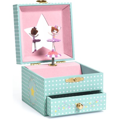 Boîte à musique et à bijoux : délicate ballerine - Djeco
