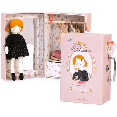 Valise & Poupée La Petite Penderie Les Parisiennes - Moulin Roty