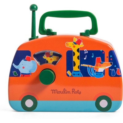Bus musical fanfare - Jouet d'éveil - Moulin Roty