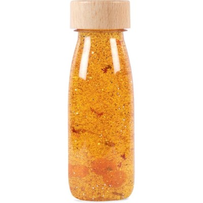 Bouteille sensorielle curcuma jaune Float bottle - Petit Boum