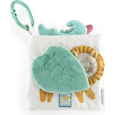 Livre tissu d'activités Sous Mon Baobab - Moulin Roty