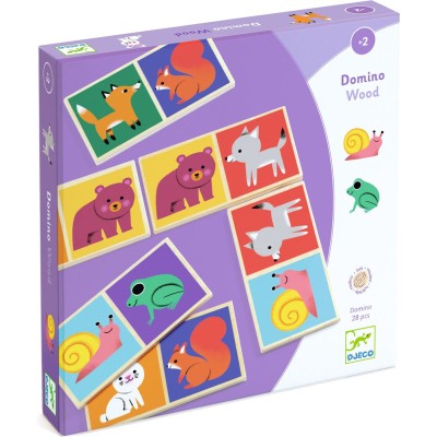 Domino Wood - : jouets, déco, puériculture - Djeco