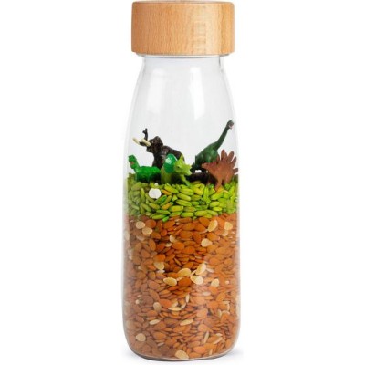 Bouteille sensorielle Jurassic - Jouet d'éveil - Petit Boum