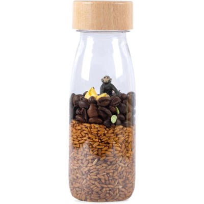 Bouteille sensorielle Singe - Jouet d'éveil - Petit Boum