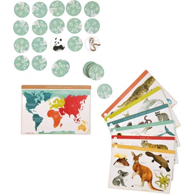 Loto des animaux Tout autour du Mon - Moulin Roty