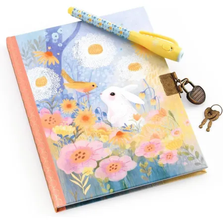 Lovely Paper Carnet secret avec feutre magique Kendra - Djeco