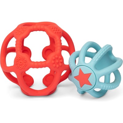 Balles sensorielles Orange et bleu - Little