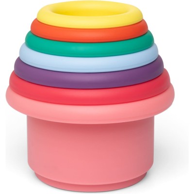 Gobelets à empiler arc-ciel - Little