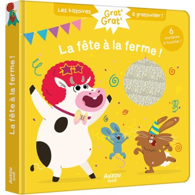 Grat grat - Grat grat - La fête à la ferme ! - Livres enfants - Auzou