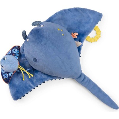 Grande raie - Peluche d'activités bébé Les aventures de Paulie - Moulin Roty