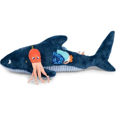 Grande peluche requin 58cm - Les Aventures de Paulie - Moulin Roty