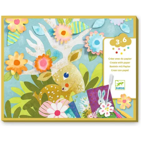 Créer avec du papier : avec du buvard - Djeco