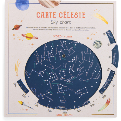 Carte céleste Les grands explorateurs - Moulin Roty