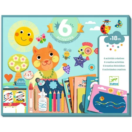Kit activitées créatives : le chat et ses amis - Djeco
