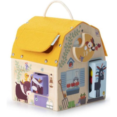 Maison à formes sonore en bois - Lilliputiens