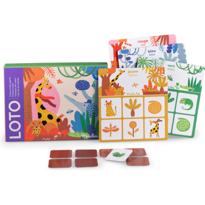 Loto des couleurs Les toupitis - Moulin Roty