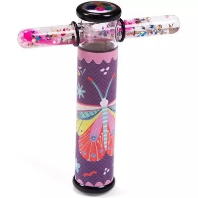 Kaléidoscope paillettes phosphorescent papillon - Moulin Roty