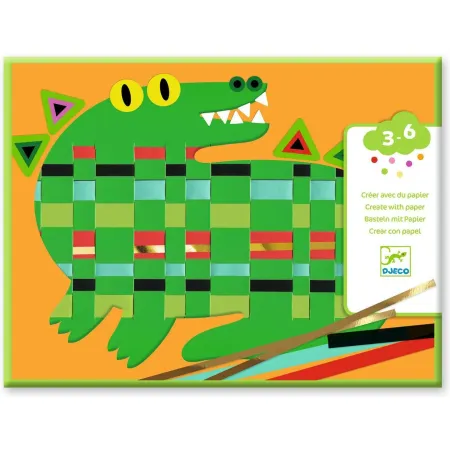 Créer avec du papier : Devant, derrière, devant - Djeco