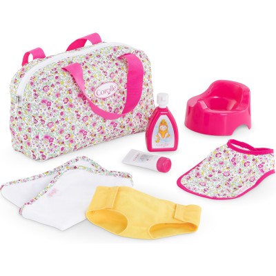 Coffret accessoires à langer pour grand poupon de 36 à 42 cm - Corolle