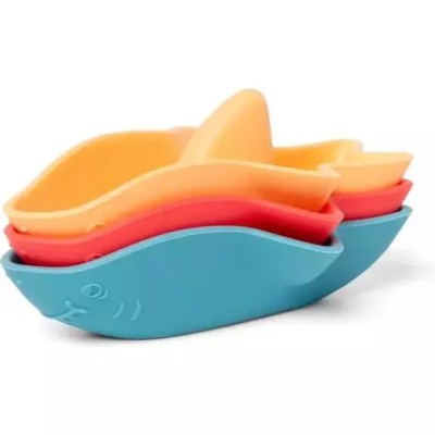 Jouets de Bain Requins - Silicone Sain sans Moisissure - Little