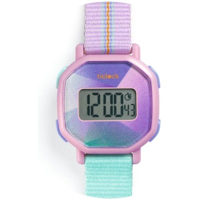 Montre Digitale Purple prisma - Djeco
