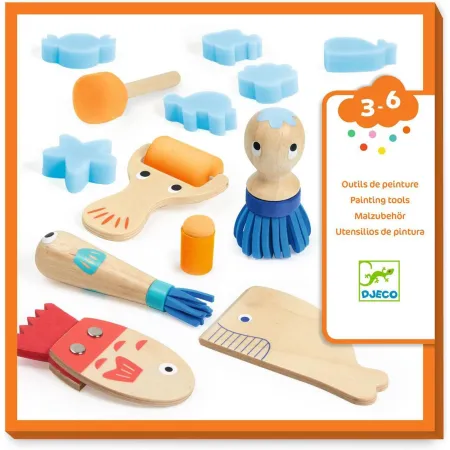 Outils de peinture : Curieux outils pour peindre - Djeco