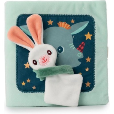 Joe et son doudou livre d'activité - Livre d'éveil en tissu - Lilliputiens