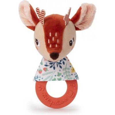Hochet en peluche - Anneau de dentition bébé Stella - Anneau de dentition - Lilliputiens