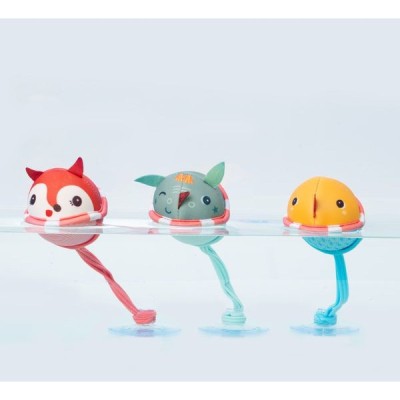 3 balles de bain Joe le dragon - Lilliputiens