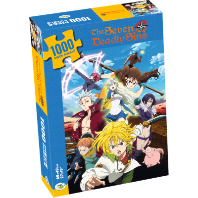 Puzzle 1000 pièces - Officiel Seven Deadly Sins