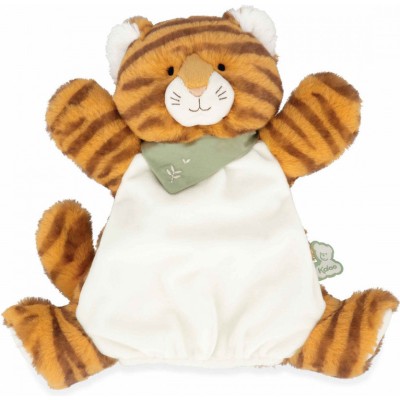 Peluche marionette tigre - Marionnette pour bébé naissance, - Kaloo
