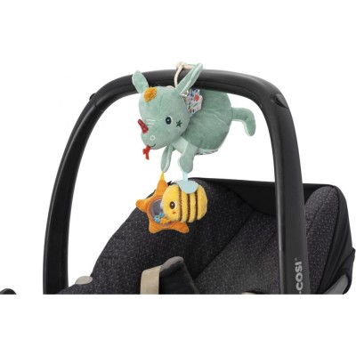 Hochet miroir Joe le dragon - Je découvre - 0 à 12 mois - Lilliputiens