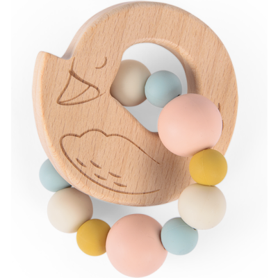 Hochet de dentition cygne La petite école de danse - Moulin Roty