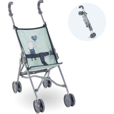 Poussette canne sauge pour poupon 36/42/52 cm - Corolle