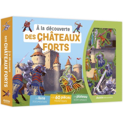 À la découverte des châteaux forts - Livres enfants - Auzou