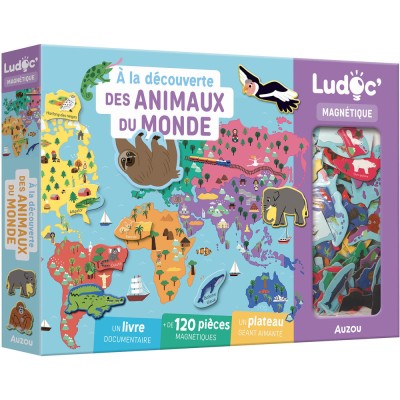 À la découverte des animaux du monde - Livres enfants - Auzou