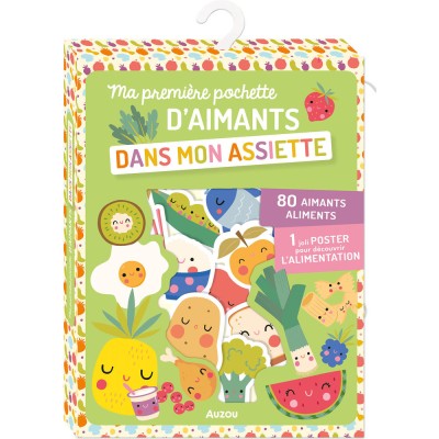 Ma pochette d'aimants - Dans mon assiette - Activités et loisirs créatifs - Auzou