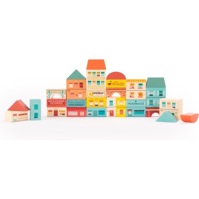 Blocs de construction - Village - Avenue du Moulin - Blocs - Moulin Roty